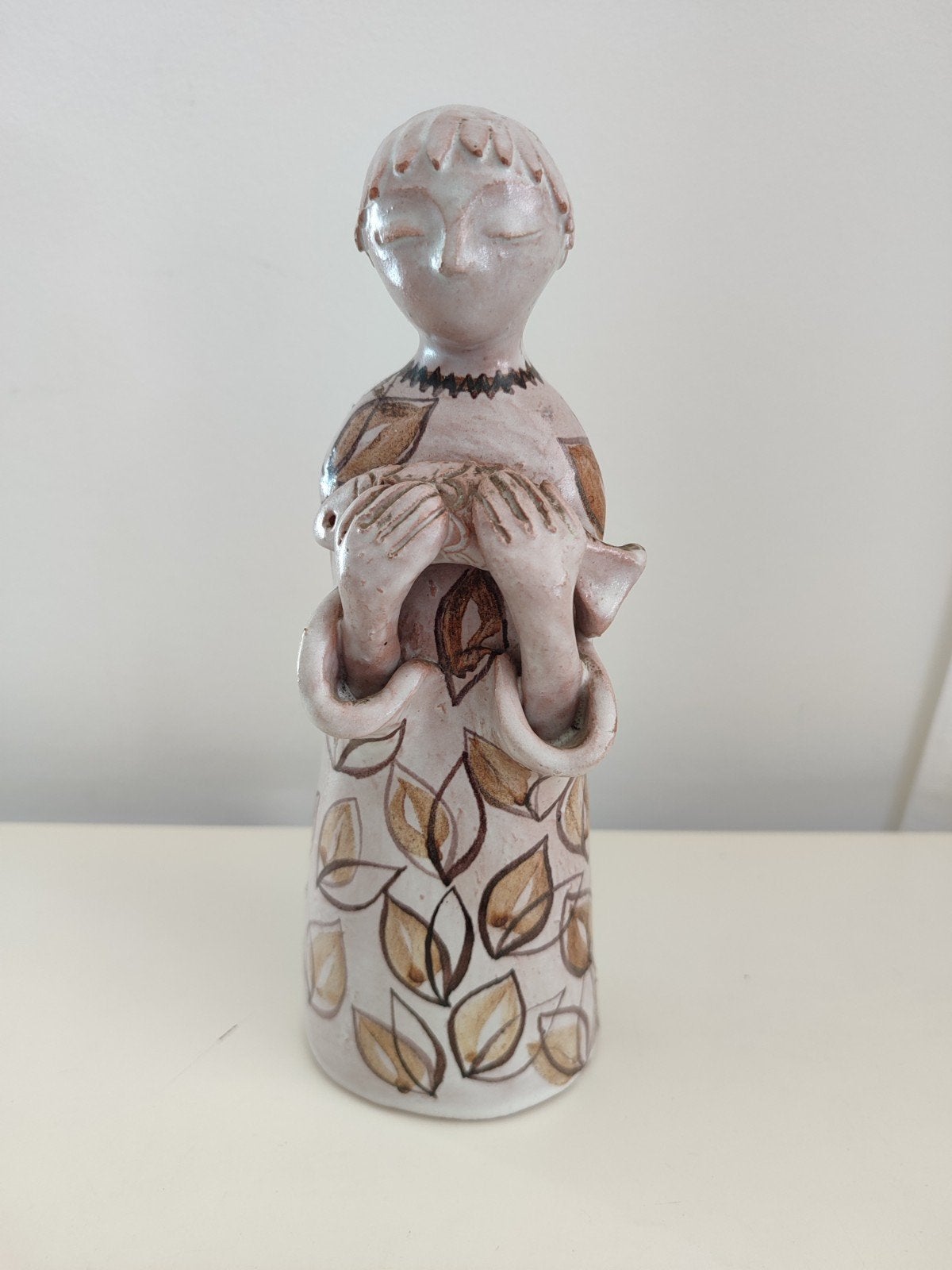 Zweeds beeld keramiek Curt Magnus aardewerk terracotta, Verzenden