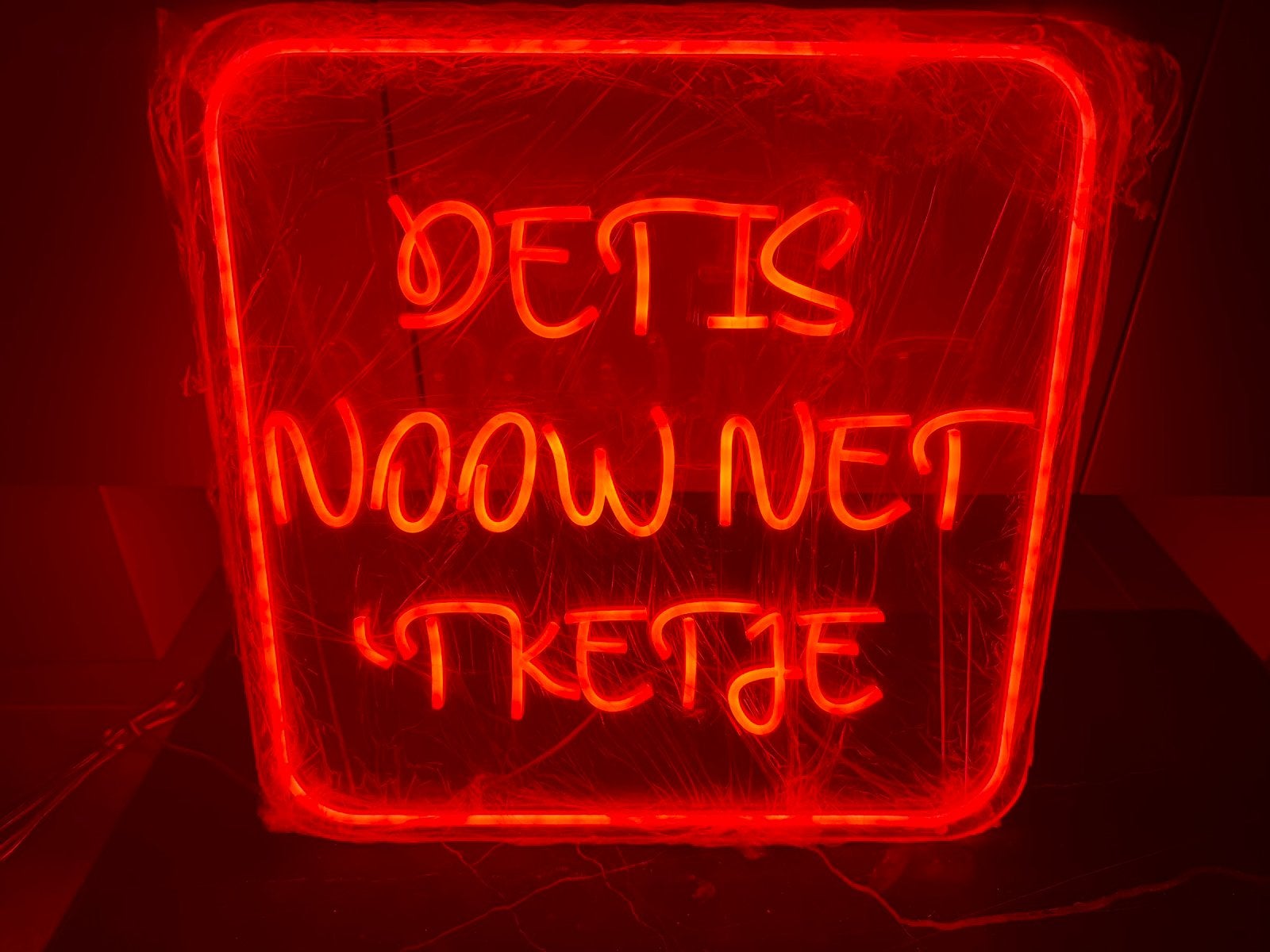 Diverse LED neon teksten 50X50 cm, Ophalen of Verzenden, Nieuw, Overige merken