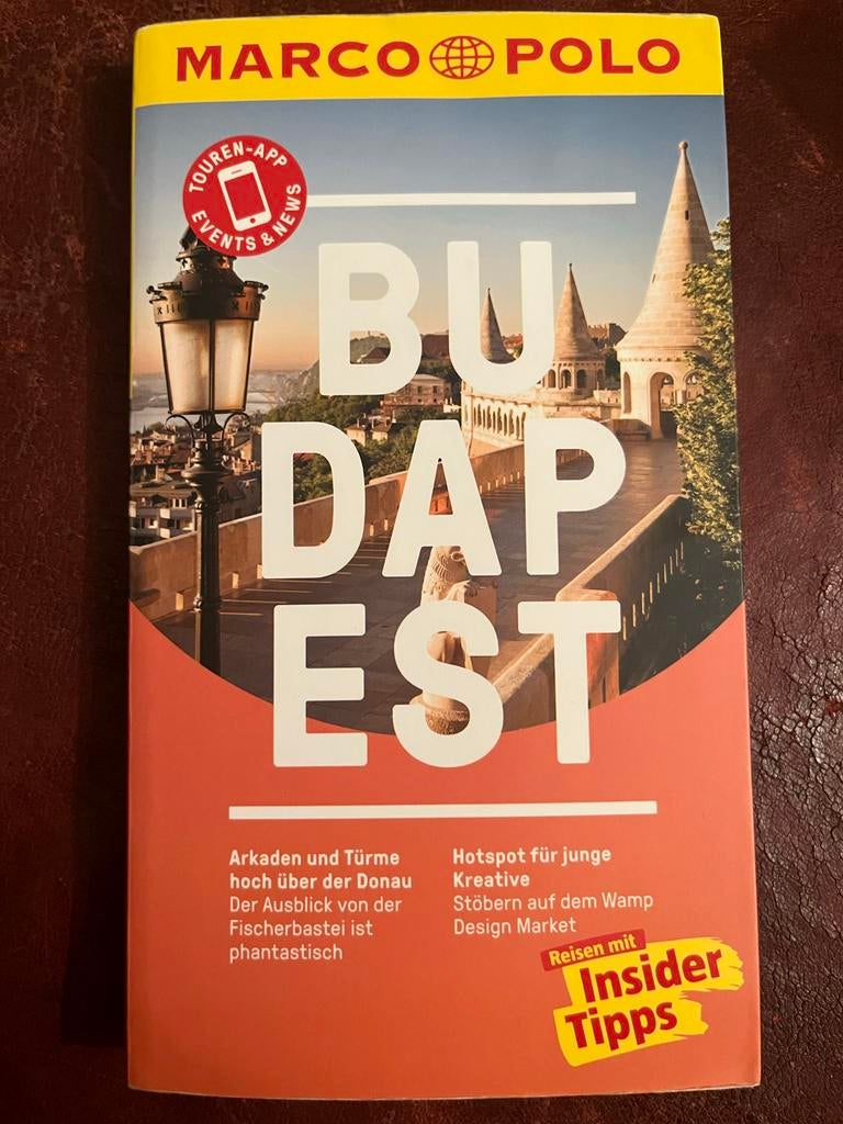 Reisgids Boedapest - Marco Polo 2018 (Duitstalig met kaart), Europa, Reisgids of -boek, Marco Polo, Ophalen