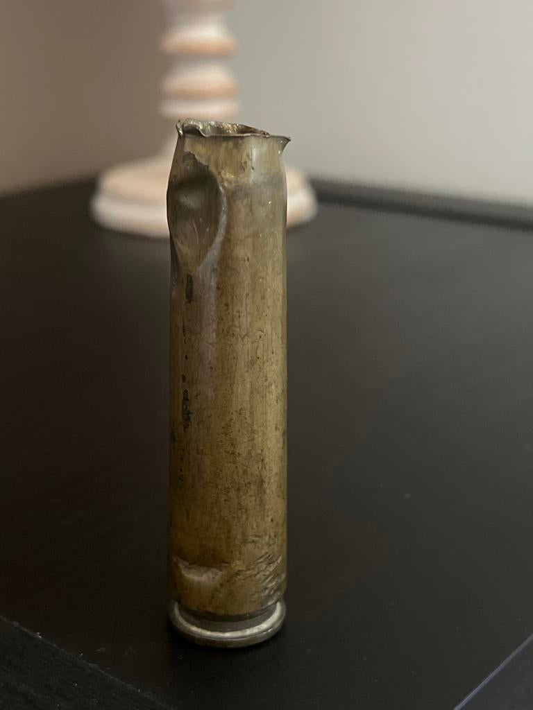 20mm Oerlikon luchtafweerhuls WOII - Remington Arms 1942, Ophalen of Verzenden, Marine, Amerika, Hulzen of Bodemvondsten