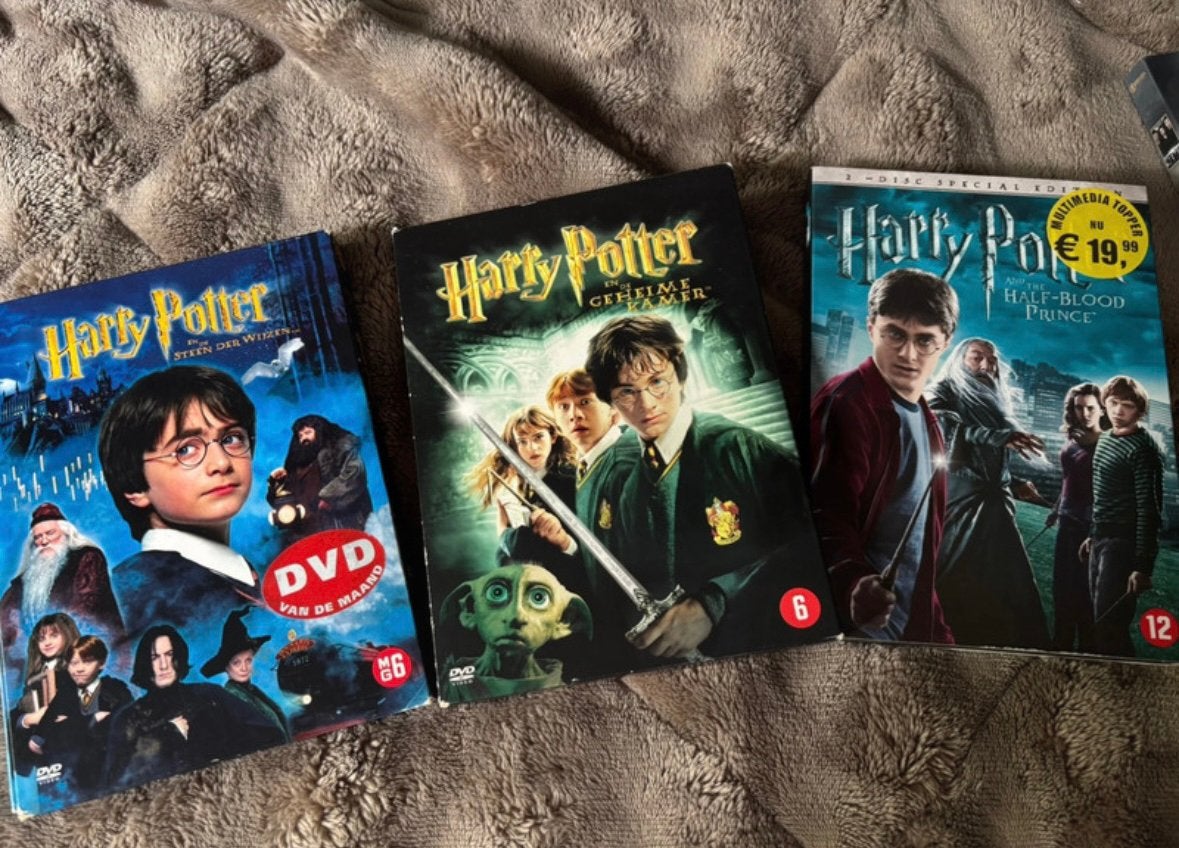 Harry Potter dvd’s gratis ophalen, Vanaf 12 jaar, Ophalen of Verzenden, Zo goed als nieuw, Science Fiction en Fantasy