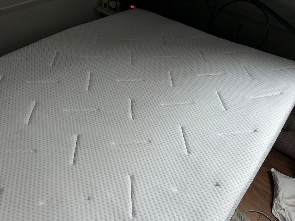 Topmatras traagschuim, Ophalen, Zo goed als nieuw, Tweepersoons, 140 cm