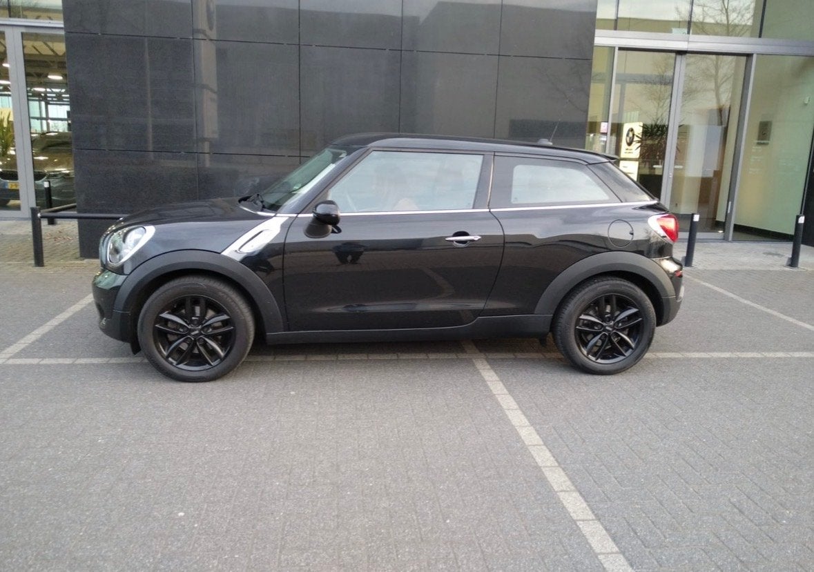 Mooie Mini Paceman Cooper BMW/Min dealer 90KW 2013 Zwart, Auto's, Mini, Voorwielaandrijving, 4 cilinders, 4 stoelen, Handgeschakeld