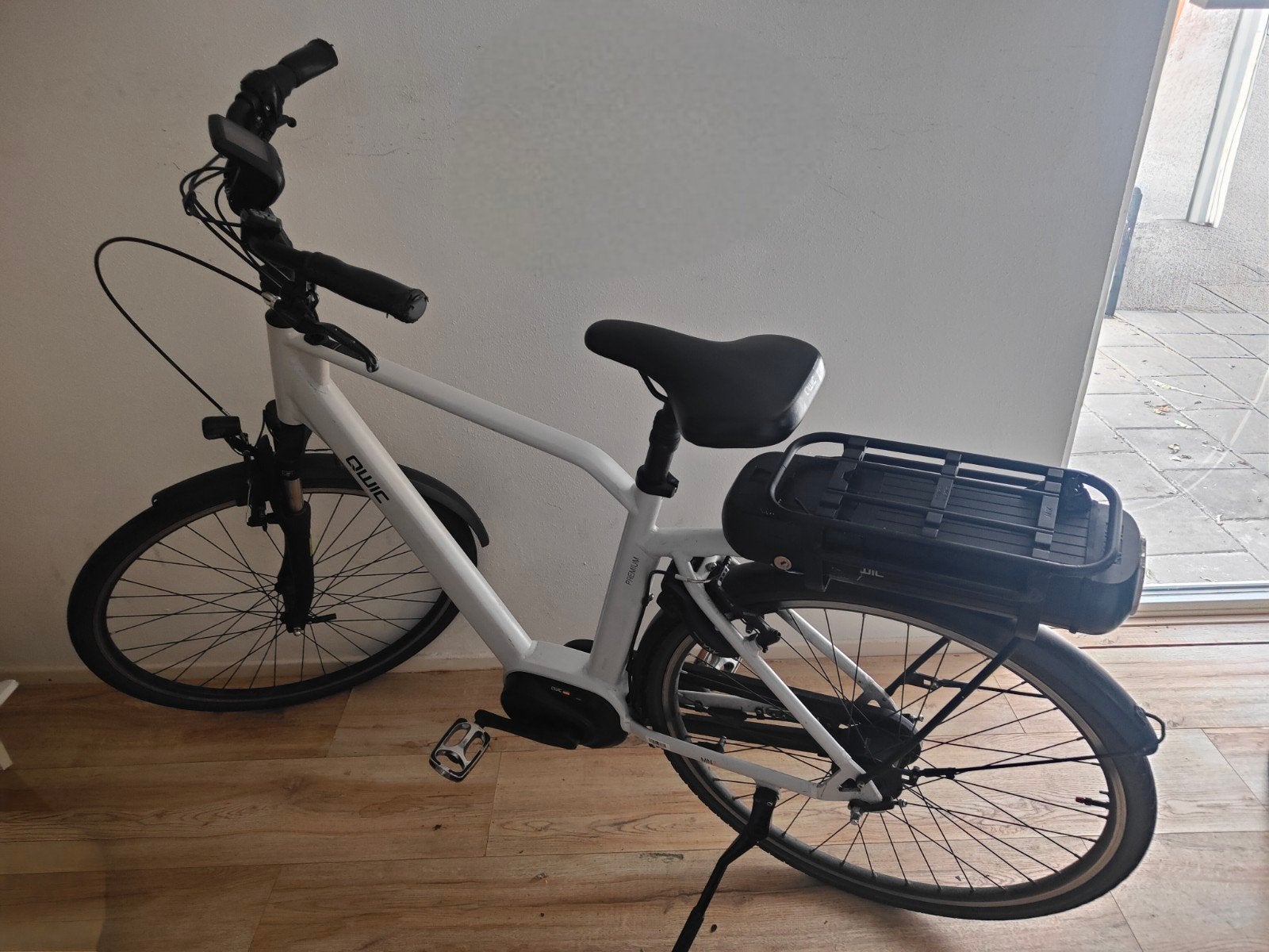 Qwic Premium e-bike - Fijne fiets met kleine accu fix, Qwic, Gebruikt, Ophalen of Verzenden, 55 tot 59 cm