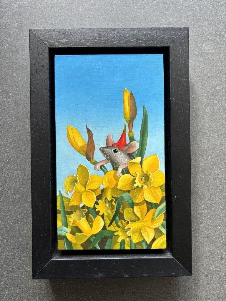 Diverse originele olieverf schilderijen van Frank Warmerdam, Antiek en Kunst, Ophalen, Paneel, Realistisch, Origineel werk