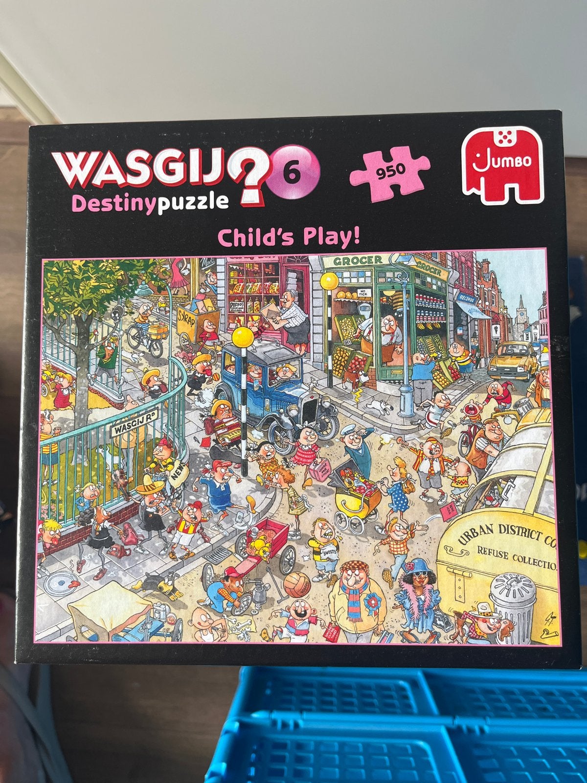 Wasgij Destiny 6: Child's Play! Legpuzzel 950 stukjes, Ophalen of Verzenden, 500 t/m 1500 stukjes, Zo goed als nieuw, Legpuzzel