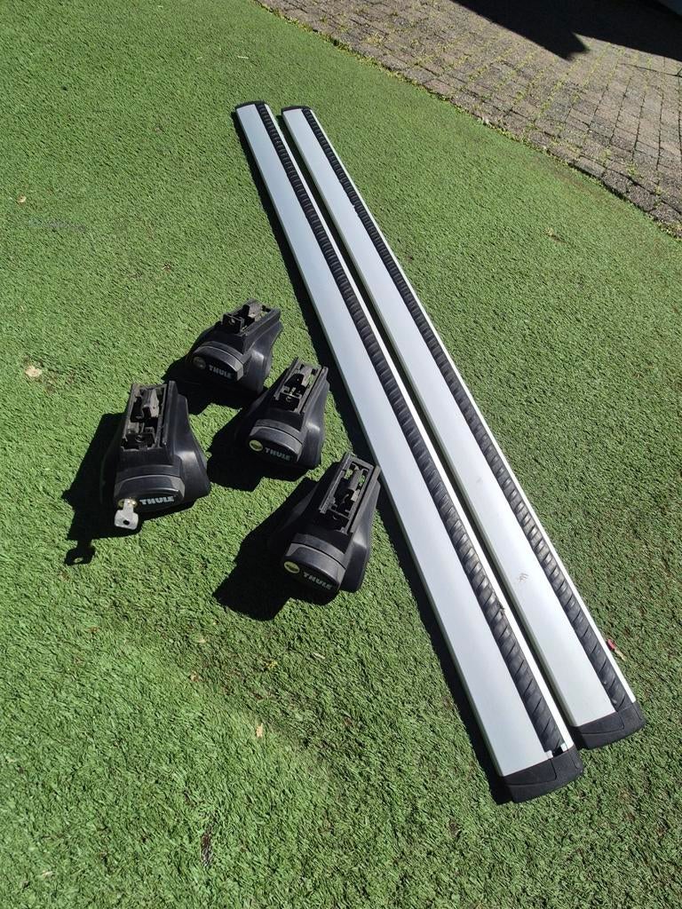 Thule dakdragers met voet 757, Ophalen, Gebruikt