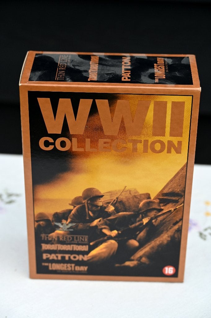 Box dvd's oorlogsfilms WO II, Vanaf 16 jaar, Ophalen of Verzenden, Zo goed als nieuw
