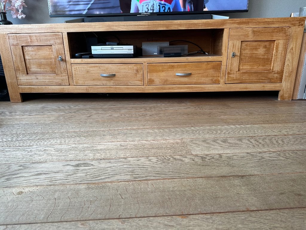 Tv kast, Ophalen, Gebruikt, 150 tot 200 cm, Minder dan 100 cm