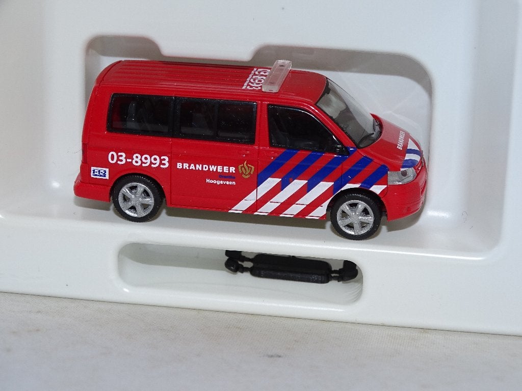 1/87 Busch Vw T5 Brandweer  Hoogeveen, Hobby en Vrije tijd, Ophalen of Verzenden, Nieuw, Auto, Overige merken