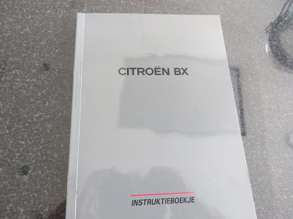 Citroën BX - Instructieboekje - NL, Verzenden