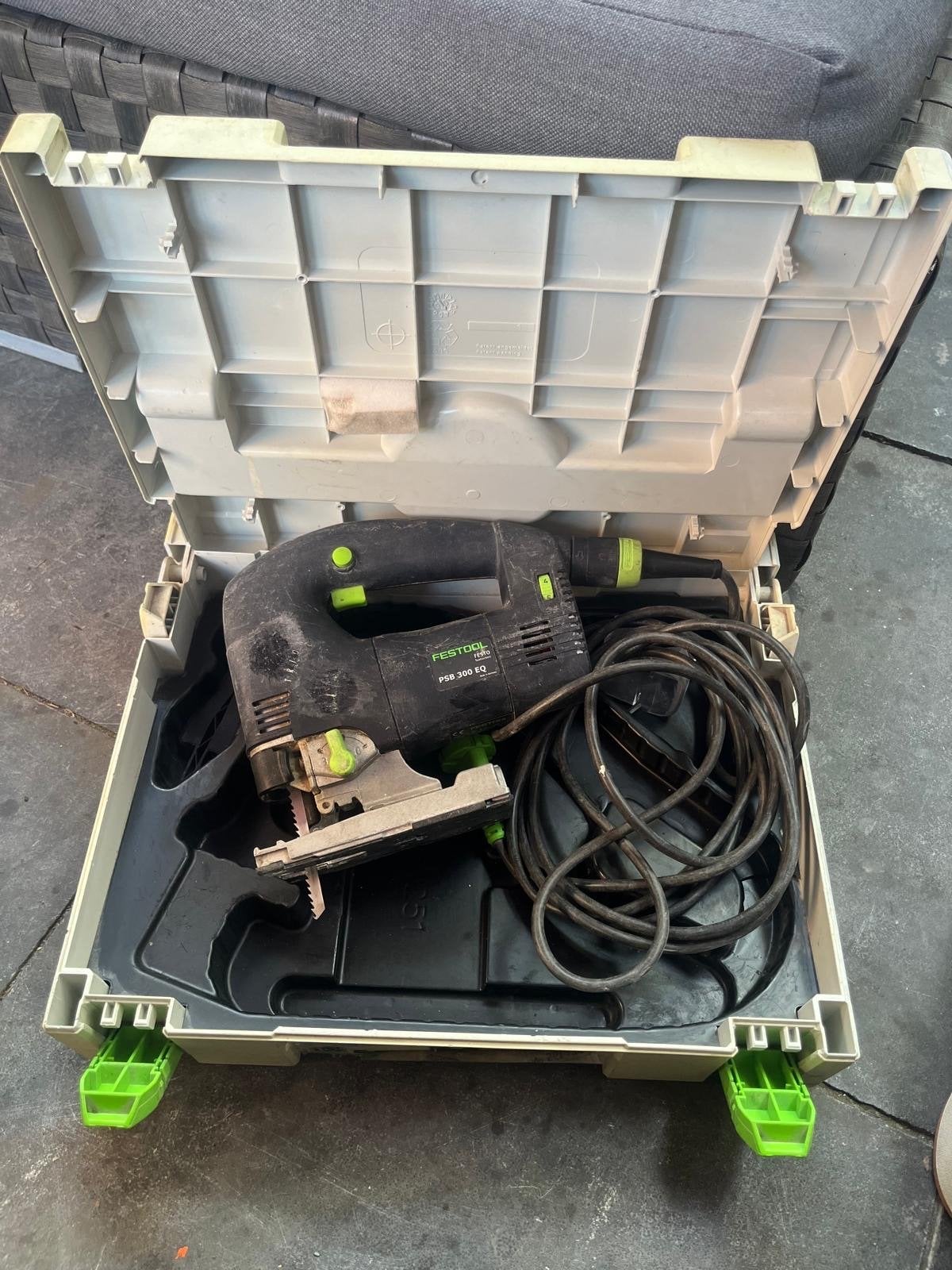 Festool PSB 300 EQ Decoupeerzaag in Systainer, Doe-het-zelf en Verbouw, Ophalen, Gebruikt, Decoupeerzaag, 30 tot 70 mm