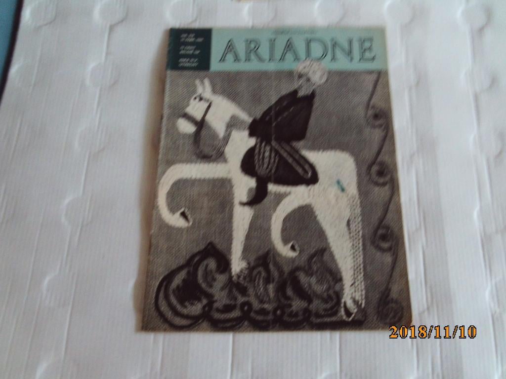 ariadne maandblad voor handwerken nr. 218 - 15 febr. 1965, Ophalen of Verzenden, Gebruikt, Vrouw, Knipmode