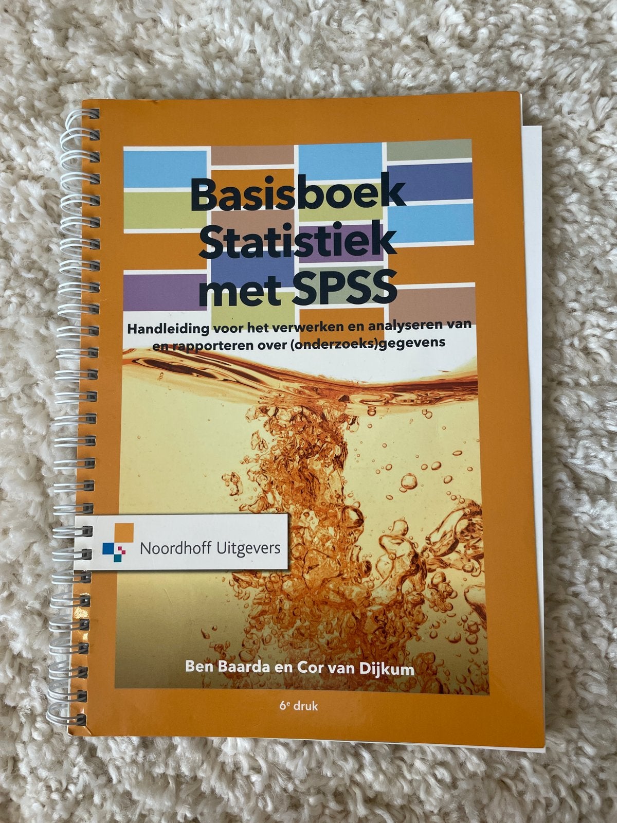 Basisboek Statistiek met SPSS - 6e druk, Ophalen of Verzenden, Gamma, Zo goed als nieuw, HBO