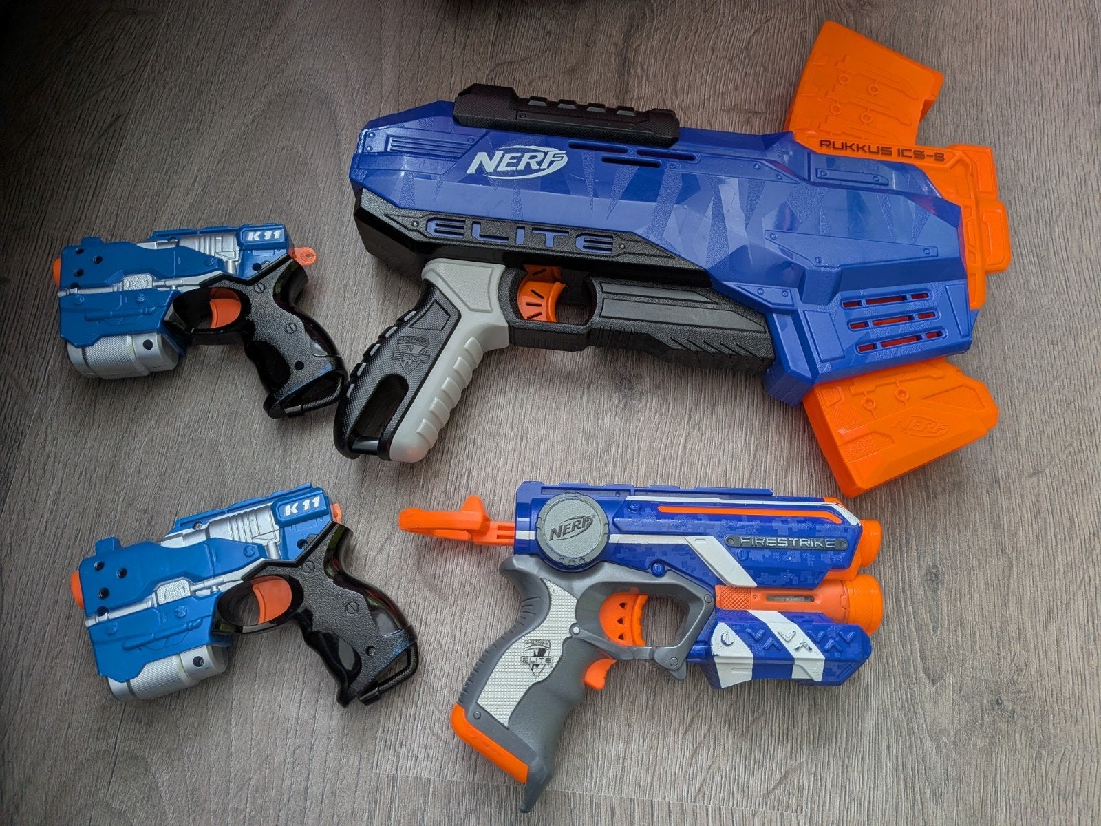 Nerf geweren, Ophalen of Verzenden, Gebruikt, Jongen of Meisje