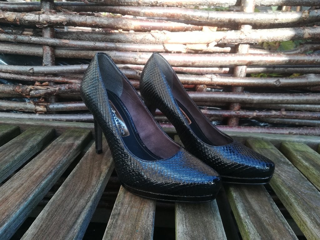 Tamaris Pumps Zwart maat 38, Tamaris, Pumps, Zwart, Ophalen of Verzenden