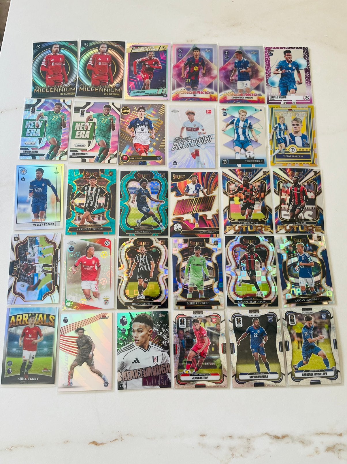 Gehele voetbalkaarten collectie | 600+ kaarten, Hobby en Vrije tijd, Ophalen of Verzenden, Zo goed als nieuw, Meerdere kaarten