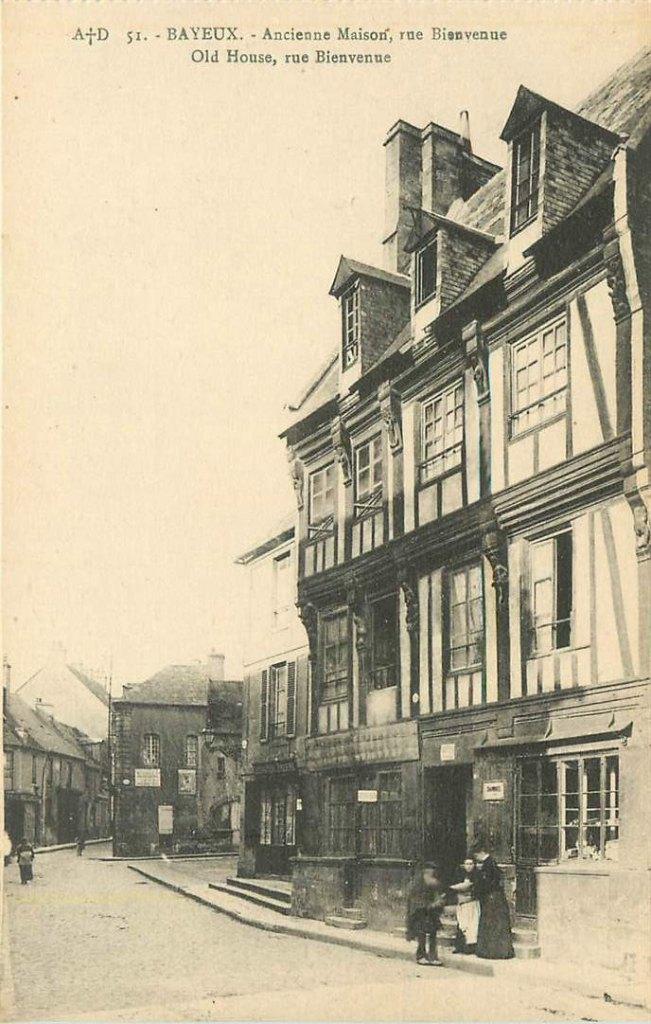 381-476-019 Bayeux Ancienne Maison, Verzenden, Voor 1920, Frankrijk