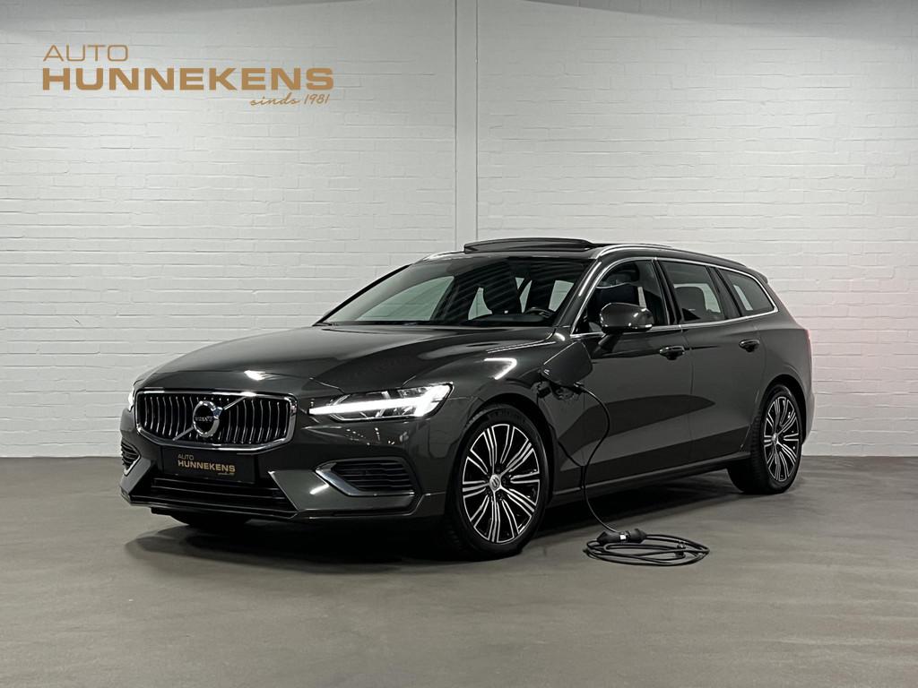 Volvo V60 2.0 T6 Recharge AWD Inscription Open dak | Stuur-/, Auto's, 12 maanden, Gebruikt, Euro 6, 4 cilinders