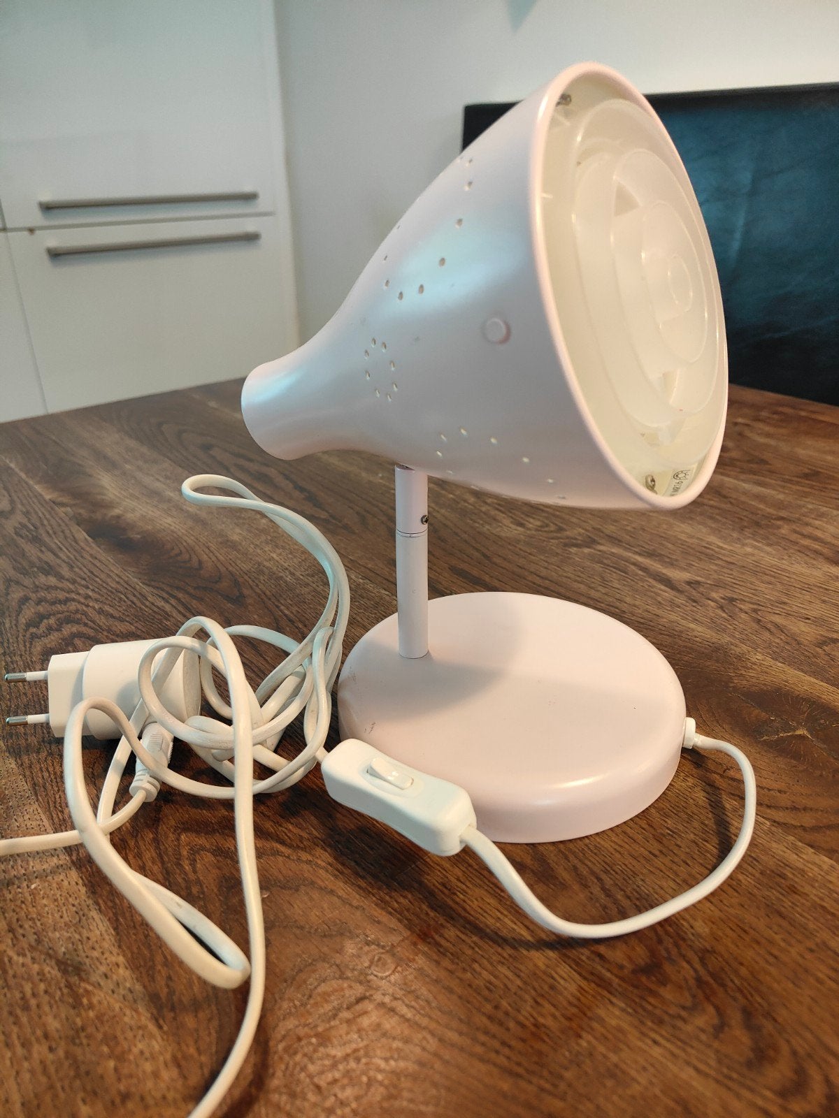 Ikea SNÖIG wandlamp, roze., Ophalen of Verzenden, Gebruikt, Metaal