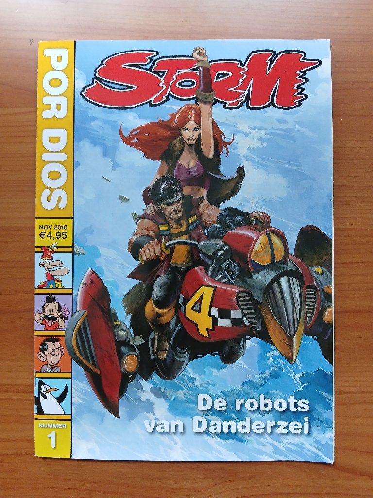 Por Dios striptijdschrift Por Dios deel 1 t/m 12, Gelezen, Complete serie of reeks, Ophalen of Verzenden, Diversen