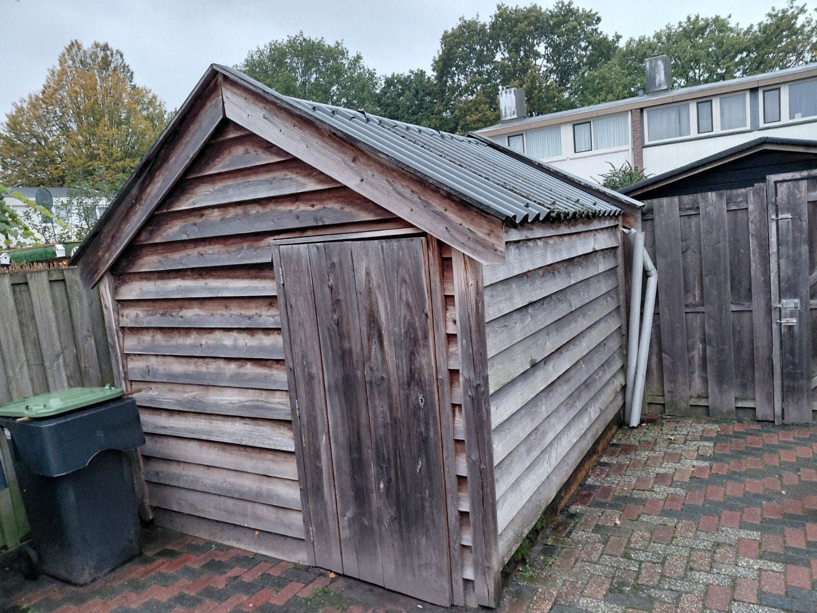 Houten tuinhuis/ berging gratis af te halen, Ophalen, Tuinhuis, 250 tot 500 cm, Zonder ramen