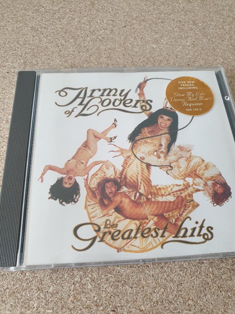 4871 army of lovers - greatest hits, Verzenden, Zo goed als nieuw