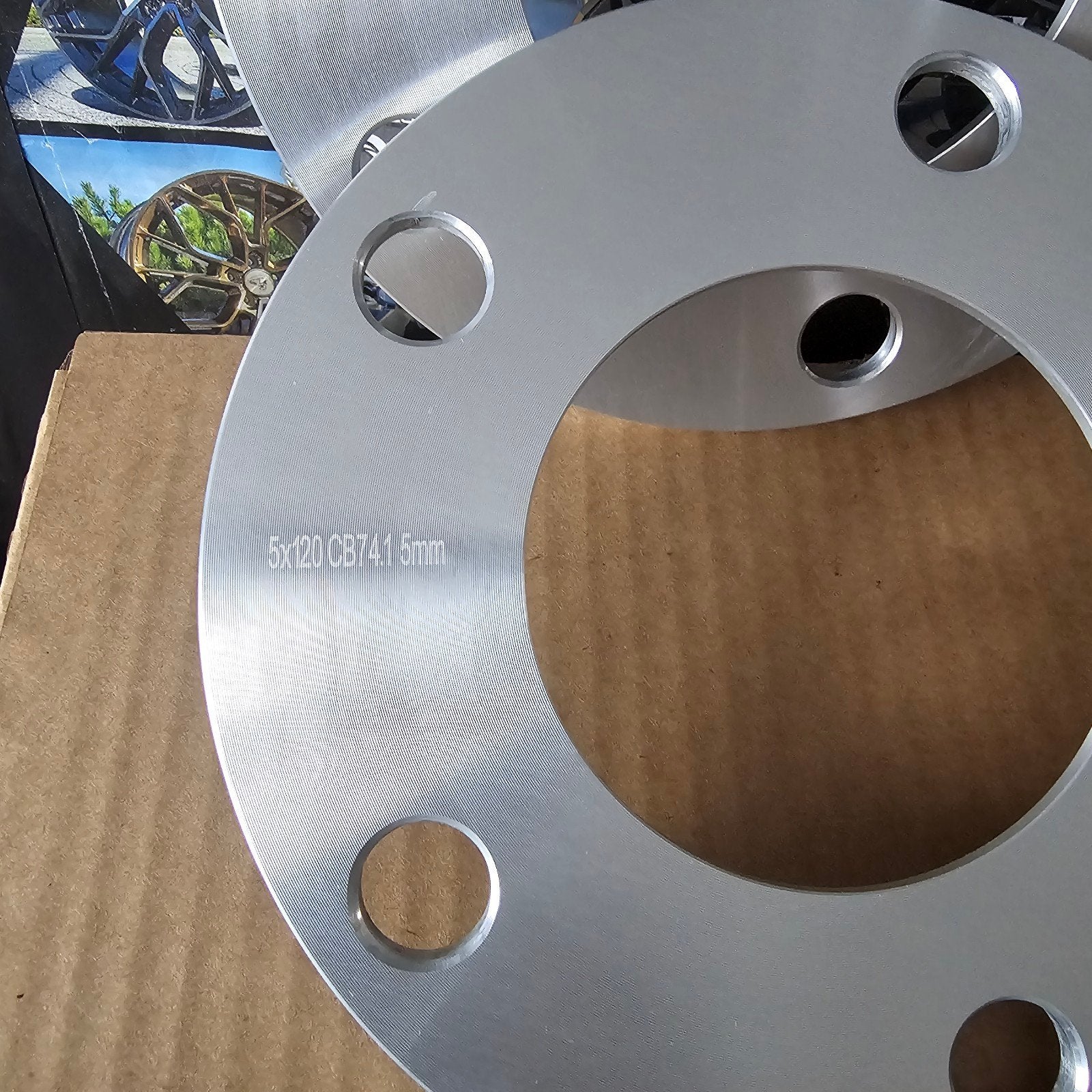Spoorverbreders spacers Bmw Serie 5 E39 x5 5x120 74,1 5mm, Ophalen of Verzenden