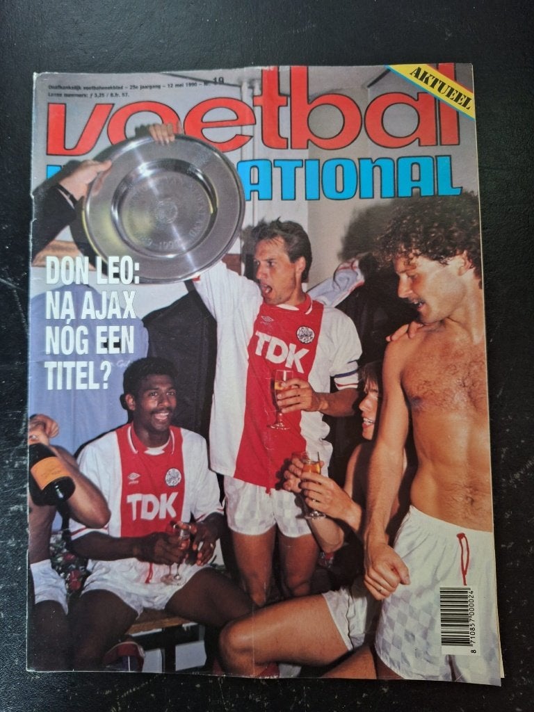 Magazine - Ajax landskampioen 1990, Ophalen of Verzenden, Zo goed als nieuw, Ajax, Boek of Tijdschrift