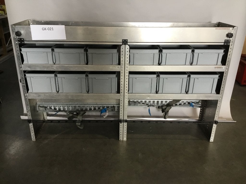 Aluminium bedrijfswagen inrichting GK-021, Ophalen of Verzenden