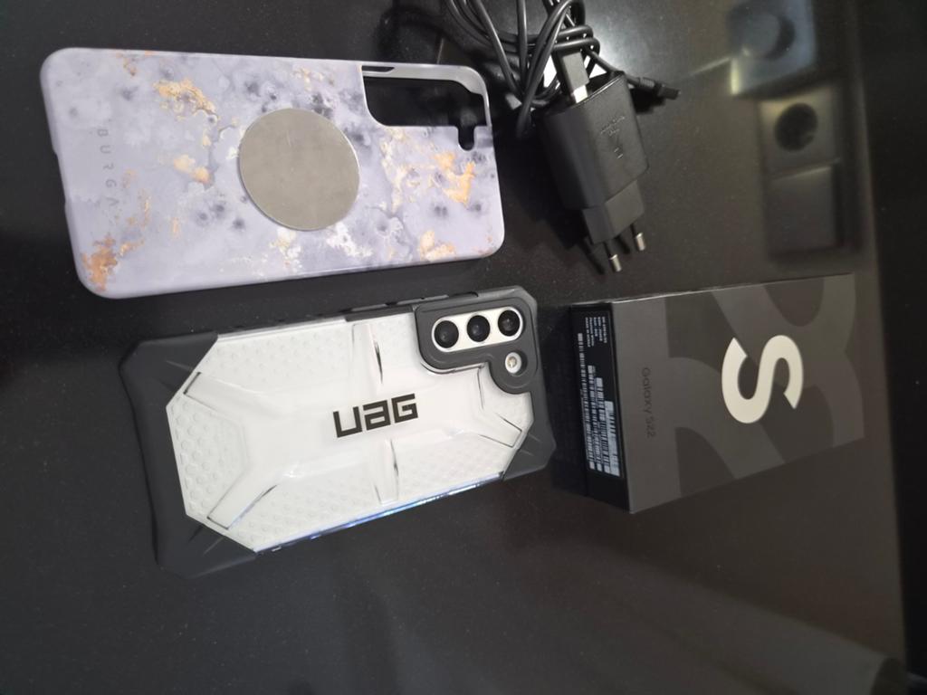 Samsung S22 256GB Wit - Zo goed als nieuw met accessoires, Telecommunicatie, Mobiele telefoons | Samsung, Ophalen, Wit, Touchscreen