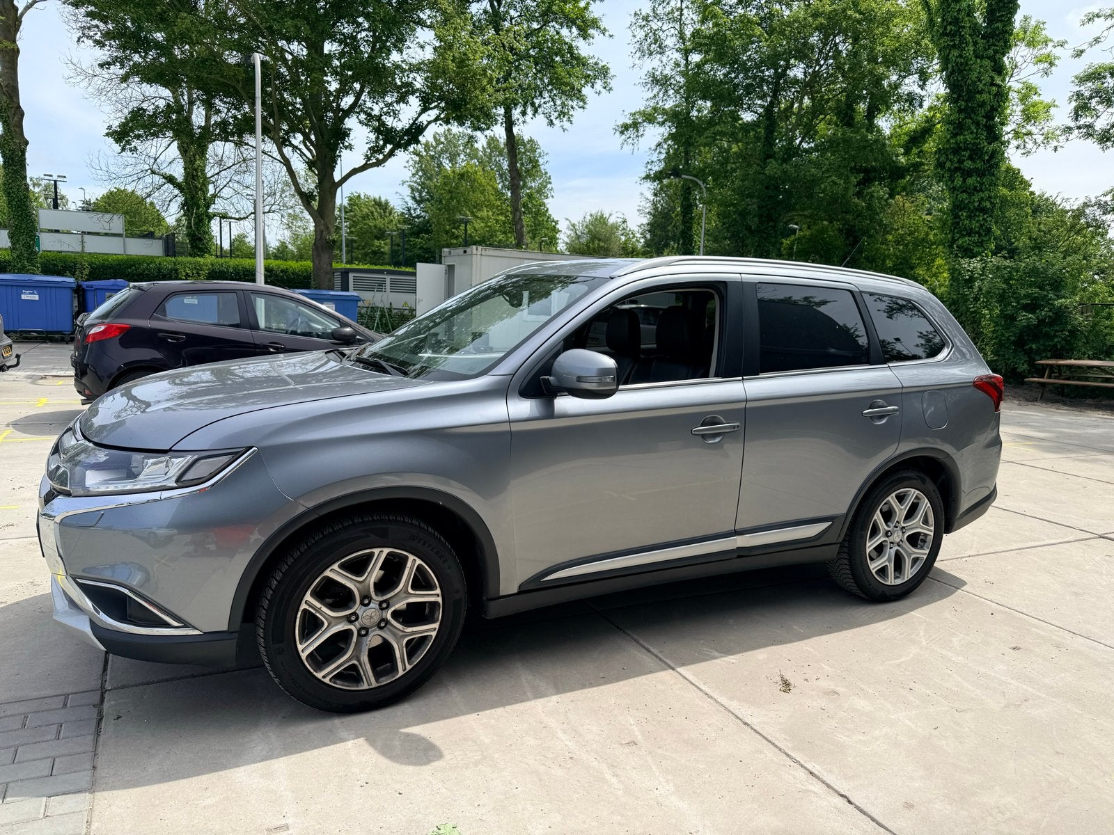Mitsubishi Outlander 2.0 MPI 2WD CVT 2015 Grijs, Auto's, Mitsubishi, 1998 cc, Outlander, 4 cilinders, 1435 kg