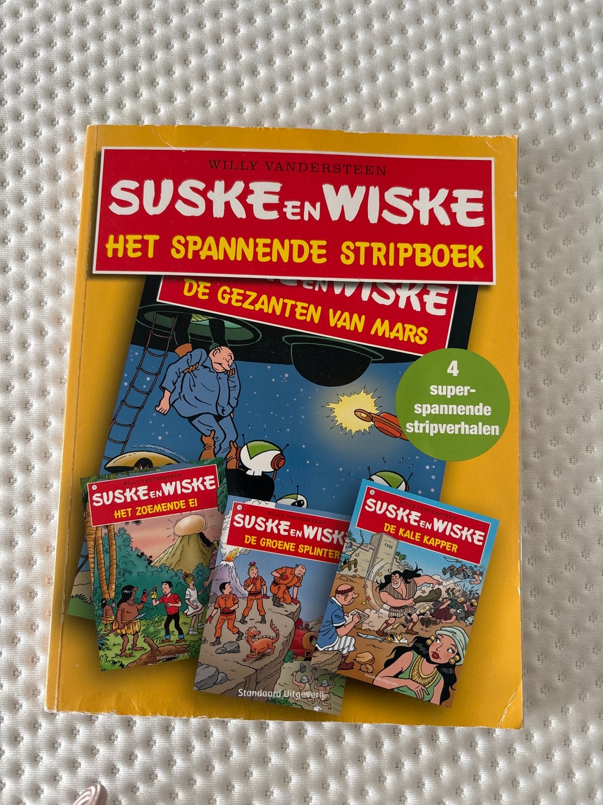 Suske en Wiske: Het Spannende Stripboek (4 verhalen), Meerdere stripboeken, Ophalen of Verzenden, Gelezen