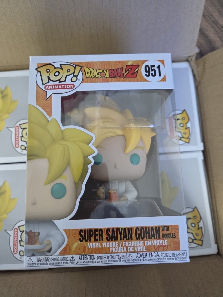 Funko Pop Dragonball Z Super Sayan Gohan With Noodles, SupportEMEA@Funko.com, 21 Holborn Viaduct, Londen, EC1A 2DY, Veringd Koninkrijk