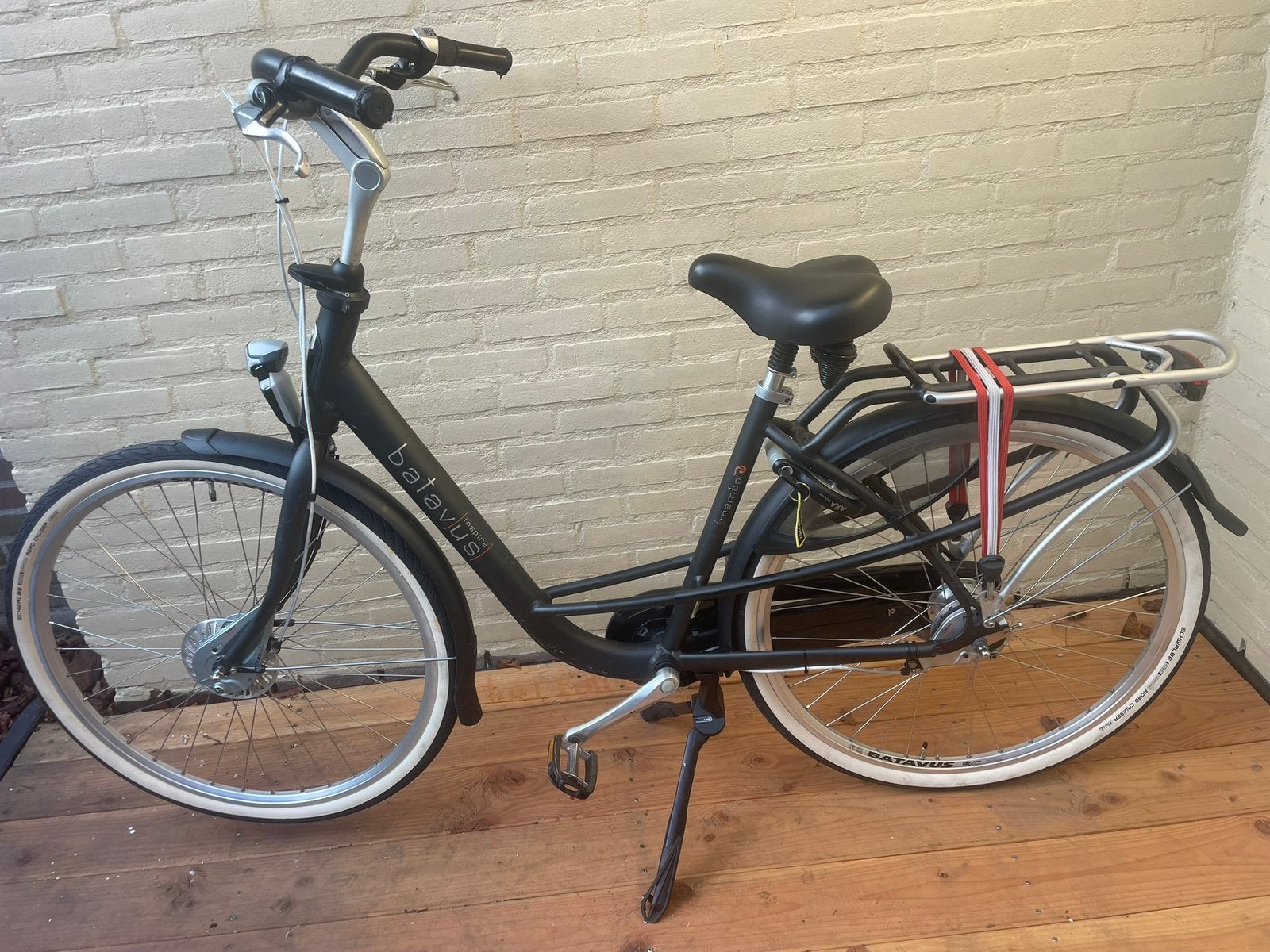 Moederfiets batavus, Ophalen, Terugtraprem, Batavus, Zo goed als nieuw