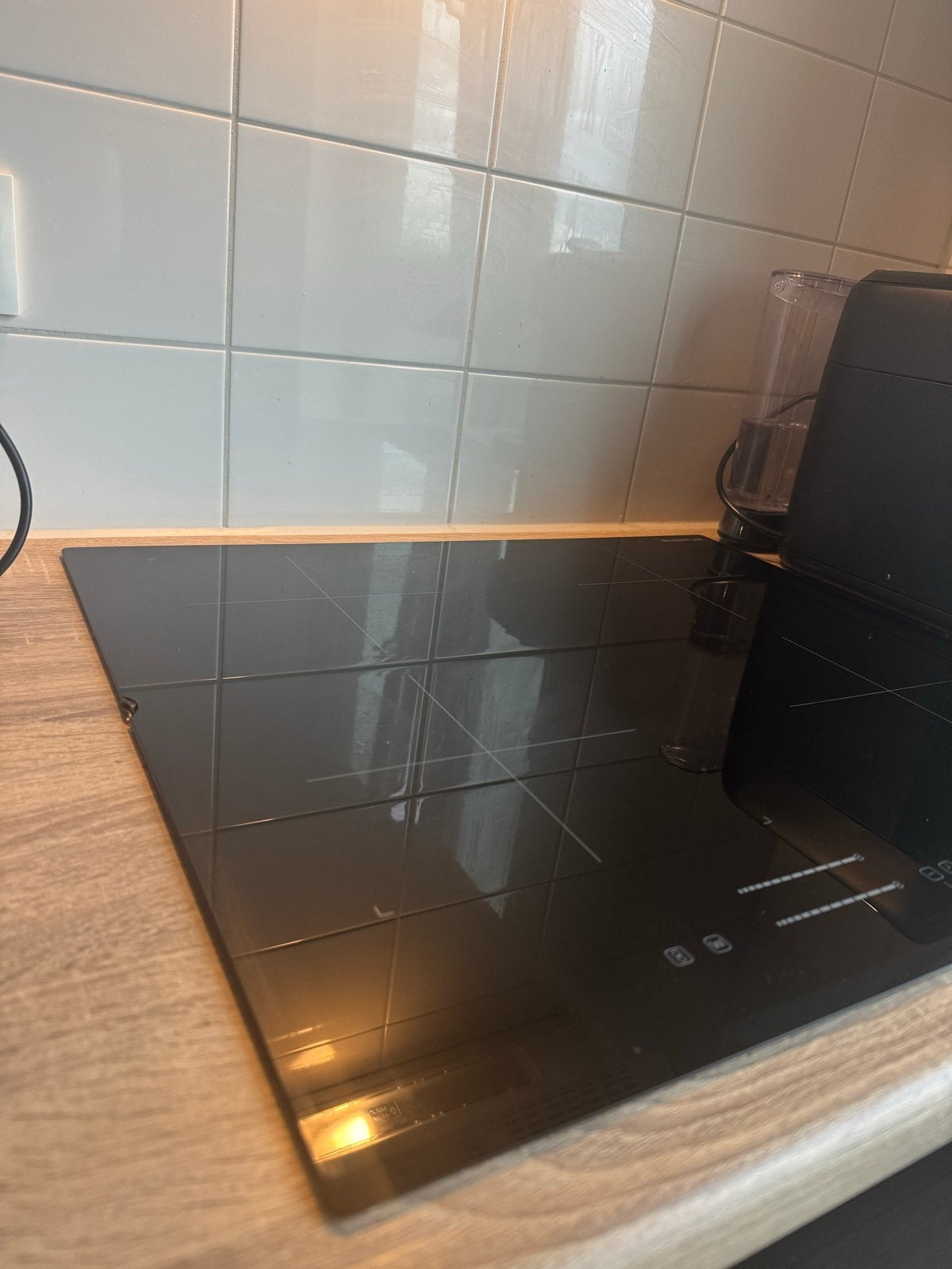 Inductie plaat inventum iki6035, Witgoed en Apparatuur, Ophalen, Gebruikt, 4 kookzones, Inbouw