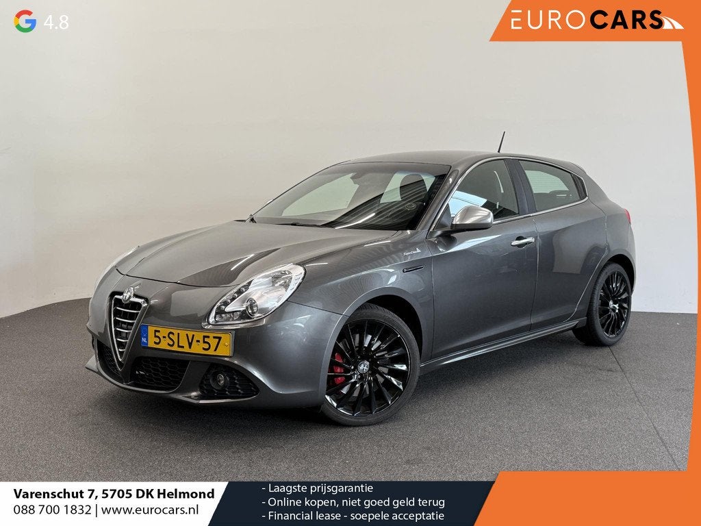 Alfa Romeo Giulietta 1.4 T Sportiva Automaat Navigatie Cruis, Auto's, Euro 5, 4 cilinders, Leder en Stof, Origineel Nederlands