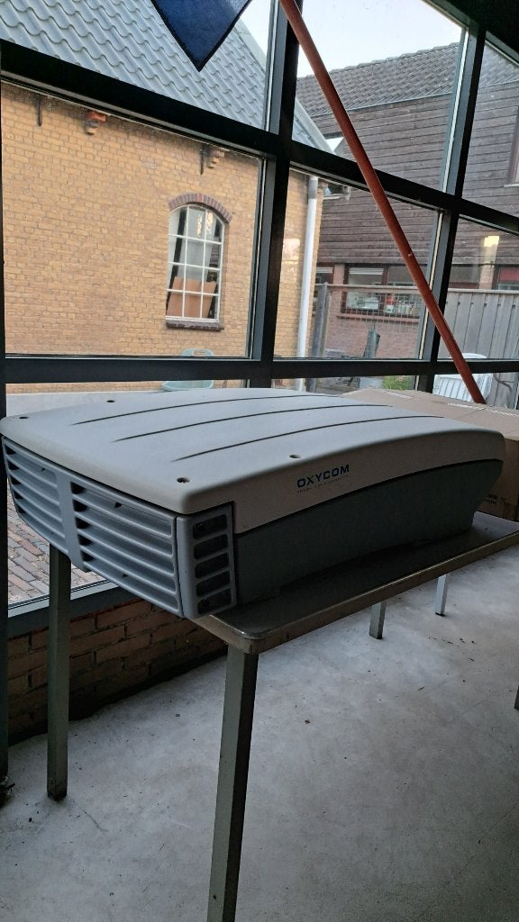 Oxycom lucht koeler, Ophalen, Gebruikt