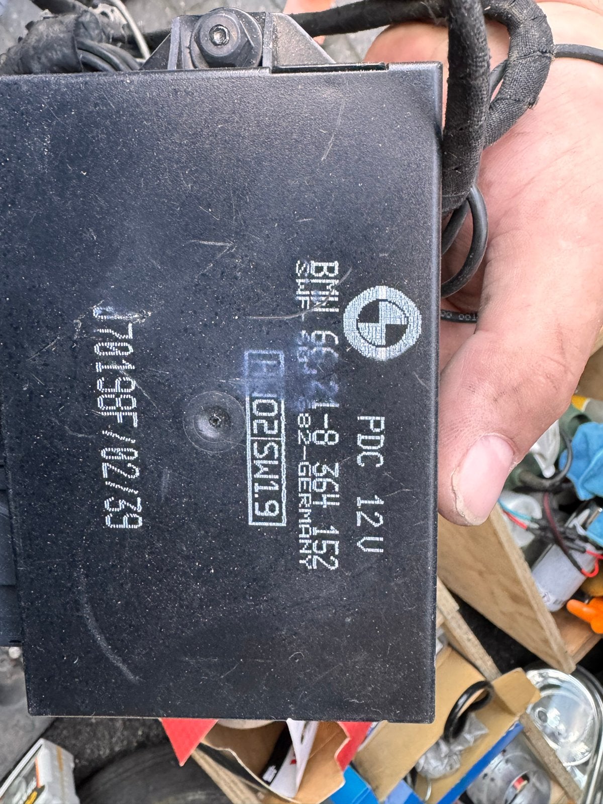 Pakeersensoren met module BMW E36 PDC 12V, Ophalen of Verzenden, Gebruikt, BMW