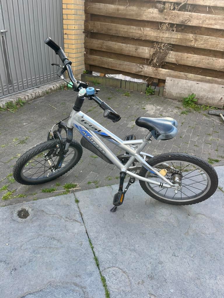 Te koop:stoere jongensfiets crossfiets 18 inch, Ophalen, Gebruikt, Staal, 16 tot 20 inch