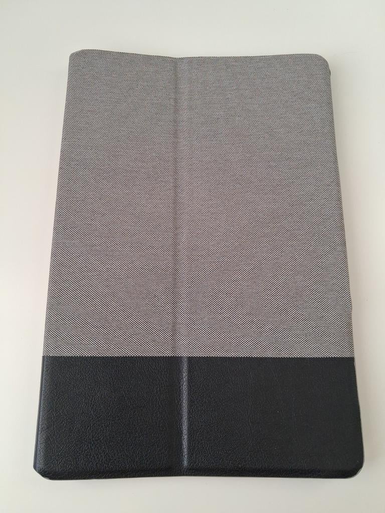 NIEUW PU leer en canvas tablet hoes Galaxy Tab S6 Lite, 10 inch, Nieuw, Bescherming voor- en achterkant, Ophalen of Verzenden