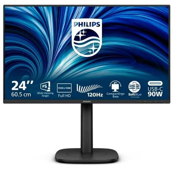 Mmd Philips 24B2U3301 24"monitor IPS USB-C Docking FHD, IPS, Phillips., Nieuw, Full HD