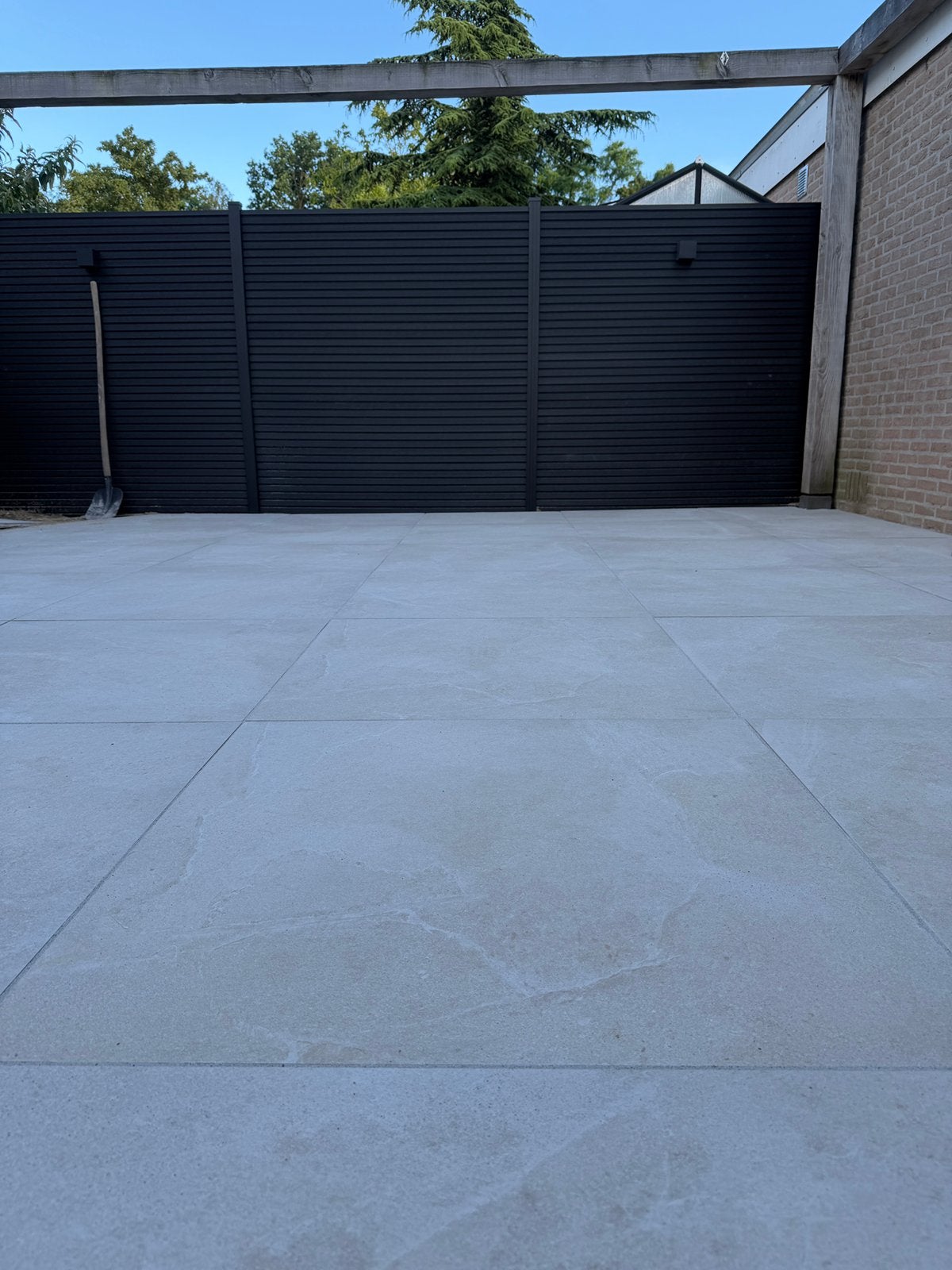 beige keramische tegels 90x90, Ophalen, Nieuw, Keramiek, Terrastegels