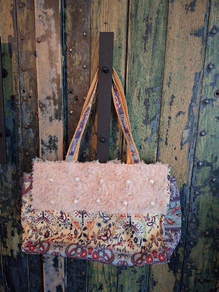 Bonte strandtas, Ophalen of Verzenden, Zo goed als nieuw, Overige kleuren, Overige typen