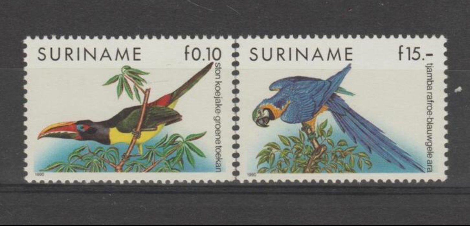 Te koop Suriname 685-86 uit 1991 postfris, Verzenden, Postfris