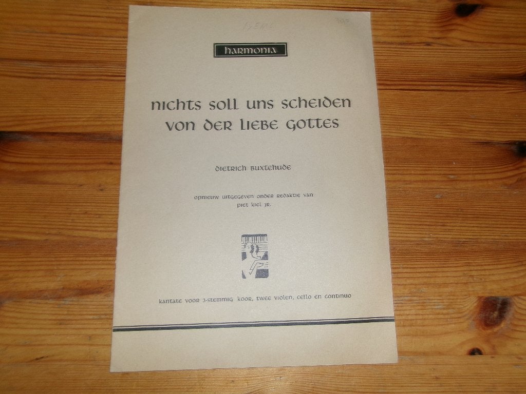 Dietrich Buxtehude - Harmonia Uitgave, Gebruikt, Ophalen of Verzenden, Religie en Gospel, Artiest of Componist