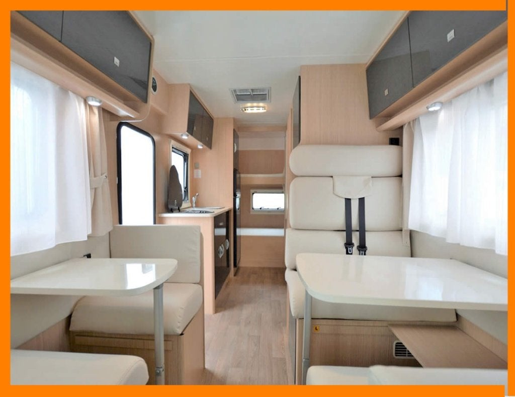 RUIME EN VOLLEDIG UITGERUSTE 7 PERS. COMPLETE CAMPER KOPEN !, Automaat, Alkoof, Ringverwarming, Fiat