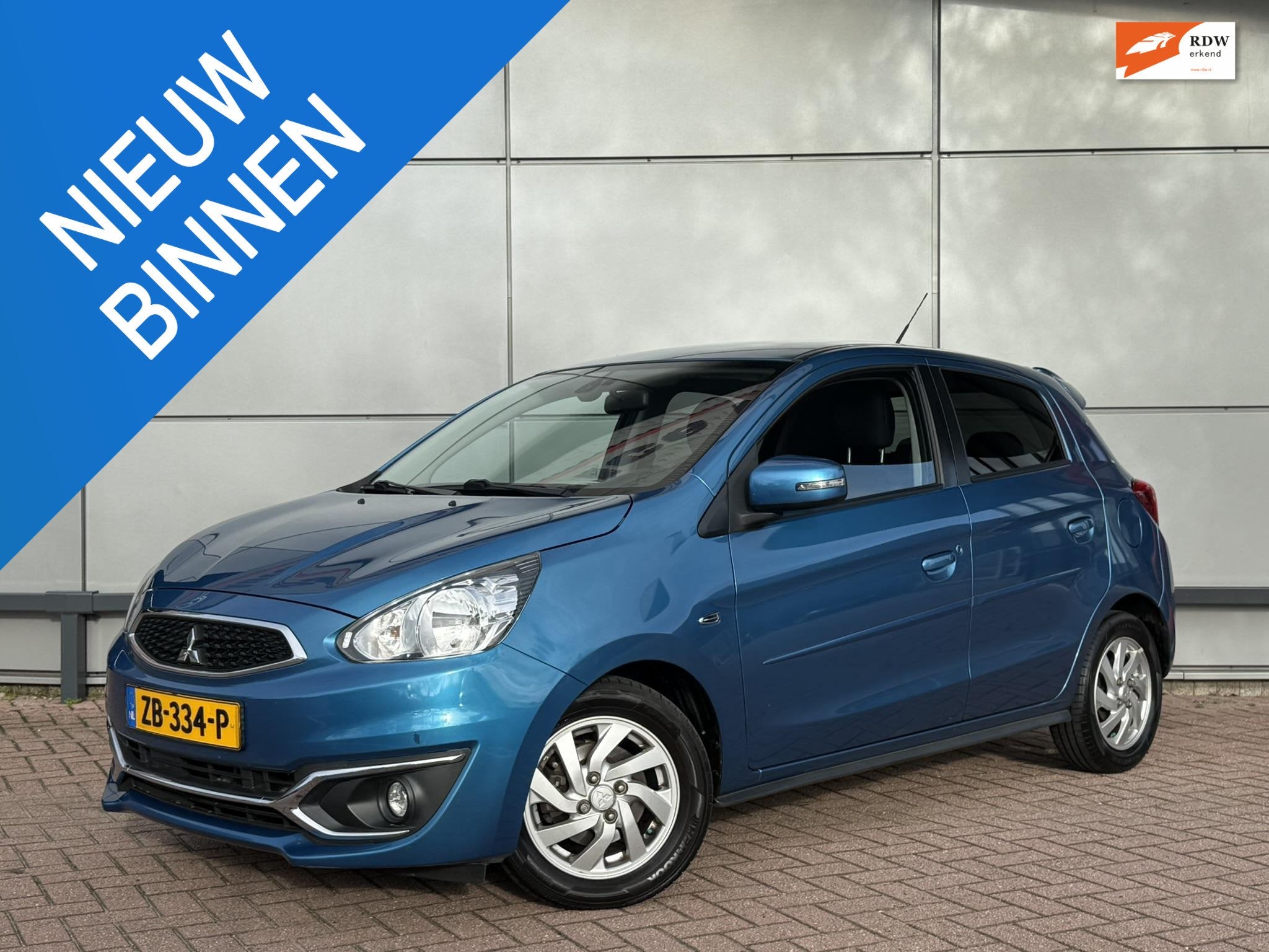 Mitsubishi Space Star 1.2 Advance, Auto's, Stof, Gebruikt, 850 kg, Blauw