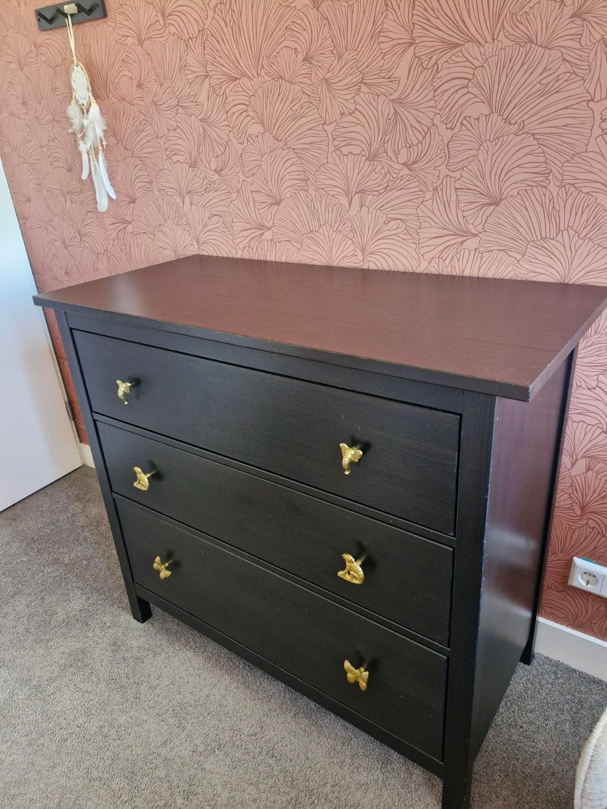 Ikea Hemnes ladekast, Huis en Inrichting, Kasten | Ladekasten, 3 of 4 laden, Ophalen, 25 tot 50 cm, Minder dan 100 cm