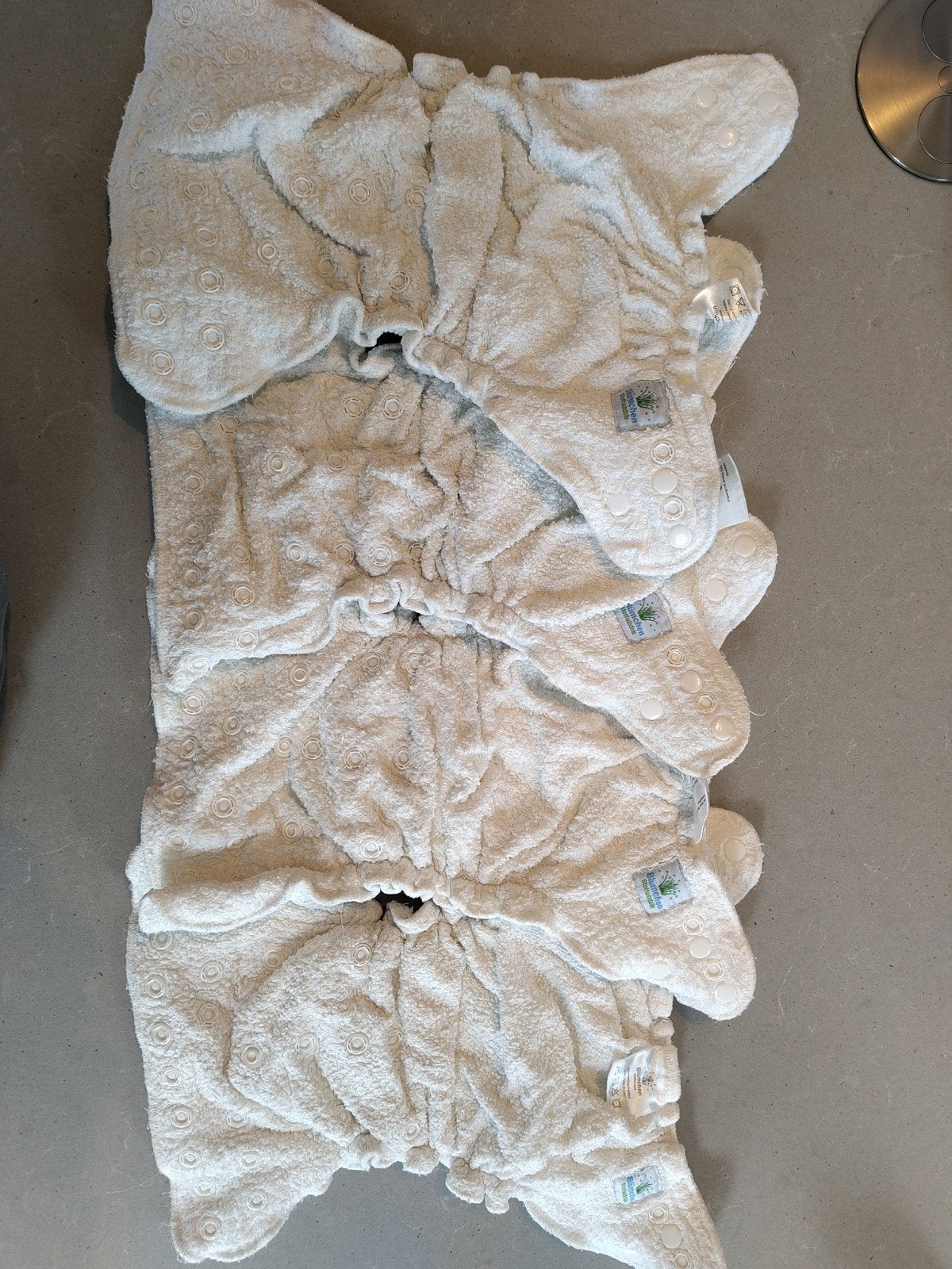 Blümchen onesize bamboe luier (badstof), Ophalen of Verzenden, Zo goed als nieuw, Overige typen